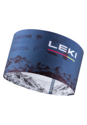 Čelenka Leki XC Headband, dark denim-blue-white