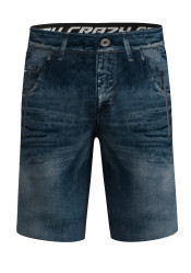 Pánské kraťasy Crazy Short Super Man Print Dark Jeans