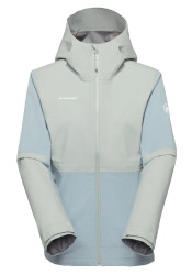 Dámská bunda Mammut Linard Guide HS Hooded Jacket Women Nebla-Silver