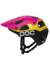 Cyklistická helma POC Cularis Pure Rhos Red Matt/Citrine Yellow Matt
