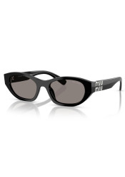 Dámské sluneční brýle Miu Miu MU A03S 16K80Q53 Black-Dark Grey