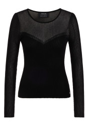 Dámské triko Marc Cain AC 41.08 M14 Sweater Black 900