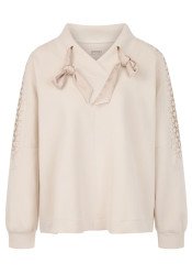 Dámská mikina Marc Cain BS 44.01 J28 Sweatshirt Smoke 182