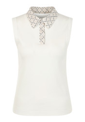 Dámský top Marc Cain BS 61.01 J55 Top Off-White 110