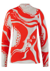 Dámské triko Sportalm Jordy 250389 Scarlet Alert