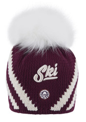 Dámská čepice Sportalm Campeche CH m.P. 950357 Dark Burgundy