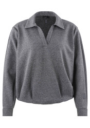 Dámská mikina Sportalm Evelis 500357 Grey Melange Dark (58)