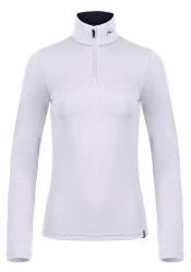 Dámský rolák Kjus Women Feel Midlayer Half-Zip, White/KJUS Navy