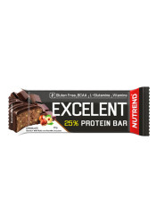 EXCELENT protein bar, 40 g, čokoláda s oříšky