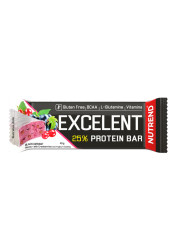EXCELENT protein bar, 40 g, černý rybíz s brusinkami
