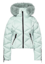 Dámská bunda Goldbergh Harumi Ski Jacket Faux Border Matcha Mint