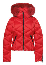 Dámská bunda Goldbergh Harumi Ski Jacket Faux Border Flame
