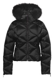 Dámská bunda Goldbergh Harumi Ski Jacket Faux Border Black