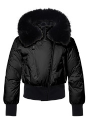 Dámská bunda Goldbergh Misake Ski Jacket Faux Border Black