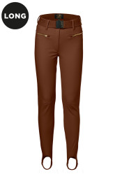 Dámské kalhoty Goldbergh Paris Long Ski Pants Deep Mocha