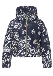 Dámská bunda Goldbergh Kyoki Ski Jacket Bandana Paisley Blue
