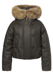 Dámská bunda Goldbergh Nyoko Jacket Faux Border Army