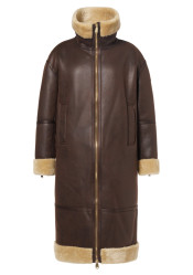 Dámský kabát Goldbergh Mumu Jacket Deep Mocha