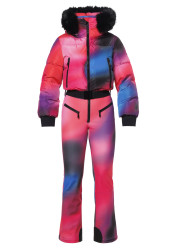 Dámská kombinéza Goldbergh Yuyake Ski Suit Faux Border Night Runner Bold