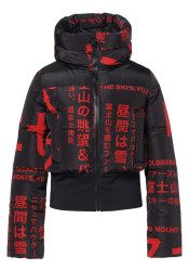 Dámská bunda Goldbergh Gaito Ski Jacket Street Signs Black/Red