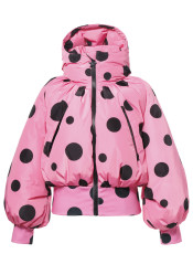 Dámská bunda Goldbergh Polka Ski Jacket Dots Pink Cosmos