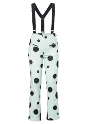 Dámské kalhoty Goldbergh Mochi Ski Pants Dots Mint
