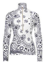 Dámský rolák Goldbergh Toriko Ski Pully Bandana Paisley White