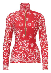 Dámský rolák Goldbergh Toriko Ski Pully Bandana Paisley Flame