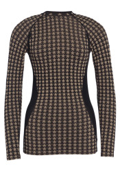 Dámské triko Goldbergh Starlet Baselayer Top Black/Gold
