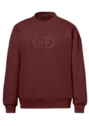 Dámská mikina Goldbergh Tova Crew Neck Sweater Vino Rosso