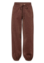 Dámské tepláky Goldbergh Glimpse Sweat Pants Vino Rosso Lurex Melange