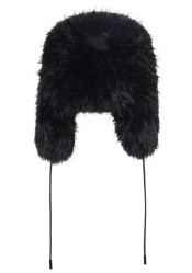 Dámská čepice Goldbergh Cher Fluffy Hat Black