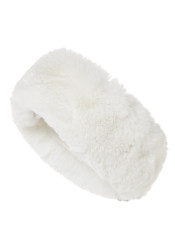 Dámská čelenka Goldbergh Froid Fluffy Headband Snow White