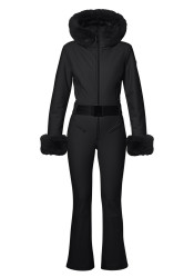 Dámská kombinéza Goldbergh Vita Ski Suit Faux Border Black