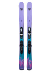 Rossignol SOUL JR KID-X + KID 4 GW B76 BLACK / RAPJC03+FCKKK01