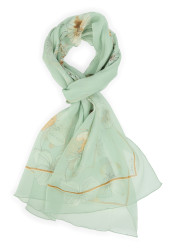 Dámský šátek Marc Cain BC B4.15 Z56 Scarf Silt Green 505