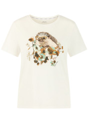 Dámské triko Marc Cain BC 48.32 J67 T-Shirt Off-White 110