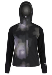 Maloja Bunda SENNESM. PRINTED deep black bloom