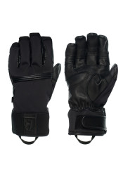 Pánské rukavice Toni Sailer HARY Men Leather Gloves Black 100