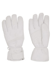 Dámské rukavice Toni Sailer JUDY Women Leather Gloves Bright White 201