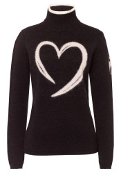 Dámský rolák Toni Sailer HEDI Women Knit Pullover Black 100