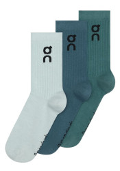  Ponožky On Running Logo Sock High 3P, Brook/Storm