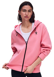 Dámská mikina On Running Focus-Tech Zip Hoodie, W Magnolia