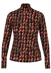 Dámské triko Marc Cain BC 48.62 J13 T-shirt Tigerlily 484