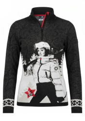 Dámský rolák Newland N4 7010/0167 Lady T-Neck Lucine Black/Dark G