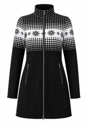 Dámská tunika Newland N4 6918/0108 Lady Tunic Full Zip Astra Black/White