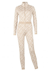 Dámský zimní overal Newland N4 6506/0174 Lady Jumpsuit Alhena Butter/White