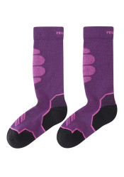 Dětské technické ponožky Reima Atleetti Plum Purple