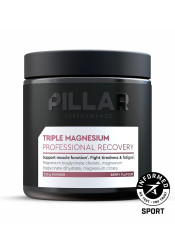 Doplněk stravy PILLAR Performance Triple Magnesium Professional Recovery Powder Berry Jar