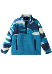 Dětský fleecový svetr Reima Muhku Sparkly Blue